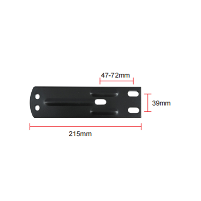 496.7g BASE BAWAH Tiga HOLE TETAP PLATE BESI PLATE HANDRAIL AKSESORI PLAT BOTTER A-07