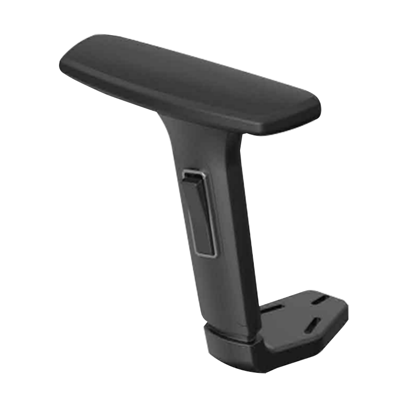 5508-1D Kursi kantor ergonomis yang dapat disesuaikan perakitan sandaran tangan berlapis krom