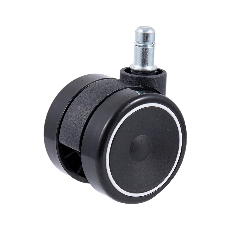 60/26 Audio Wheel (Electroplating Circle) Aksesori Caster Universal untuk kursi kantor