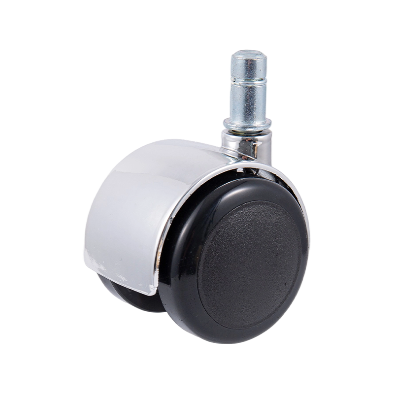 50/13 Aksesoris Kaster Universal Black Wheel Black Electroplated untuk kursi kantor