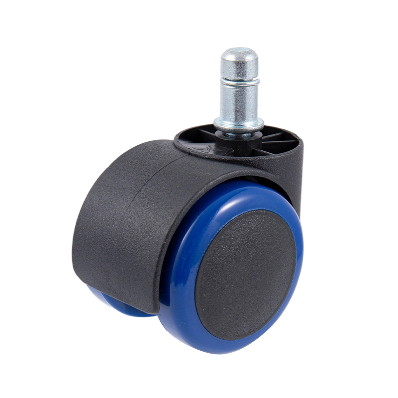50/38 Aksesoris Kaster Universal Wheel Black and Blue untuk kursi kantor