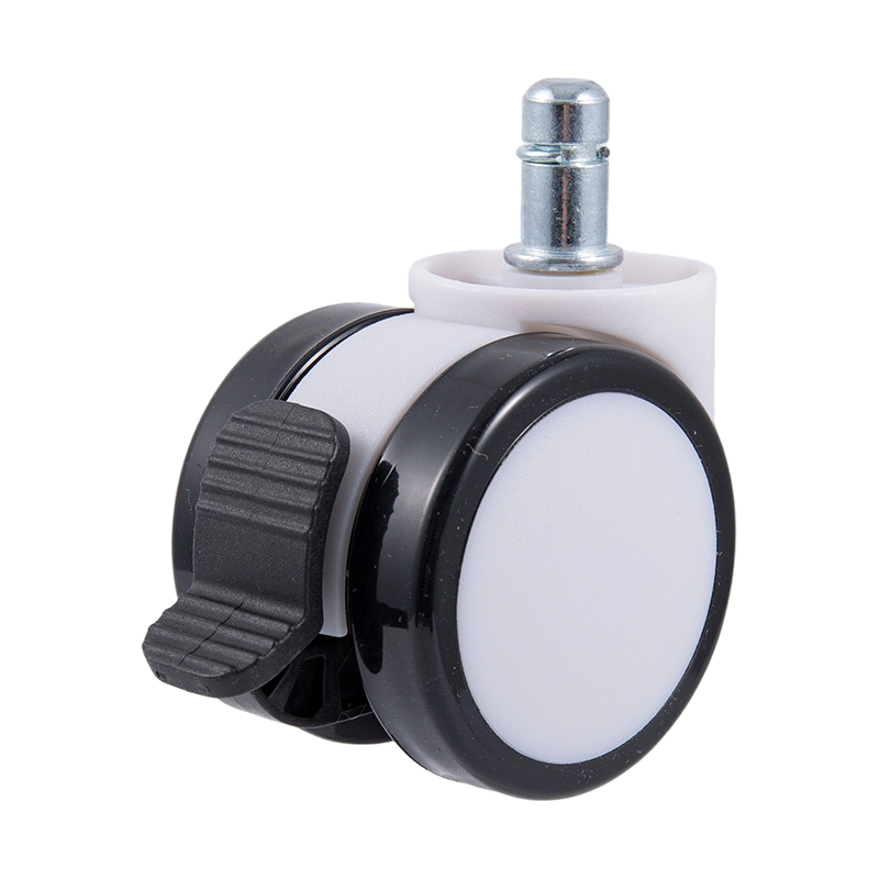 Universal 55 White and Black Switch Wheels untuk Kursi Anak, Aksesoris Caster
